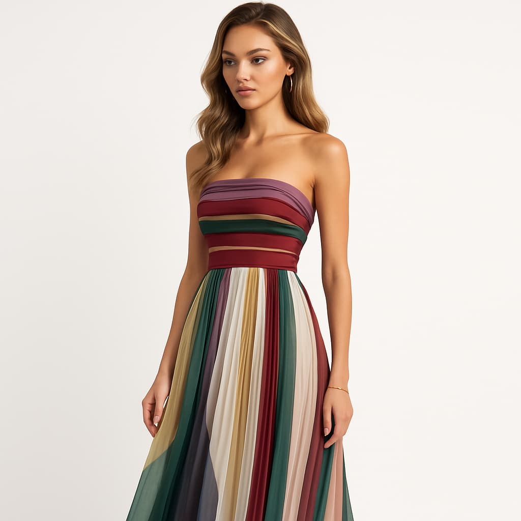 Claire | Colorful maxi dress